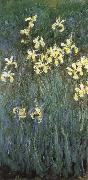 Claude Monet Yellow Irises oil painting artist